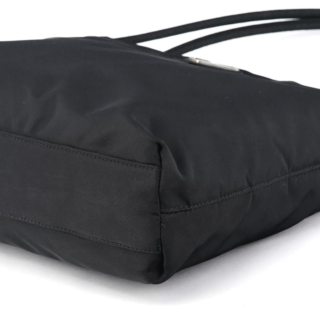 B6243 Black Tessuto City Tote Bag