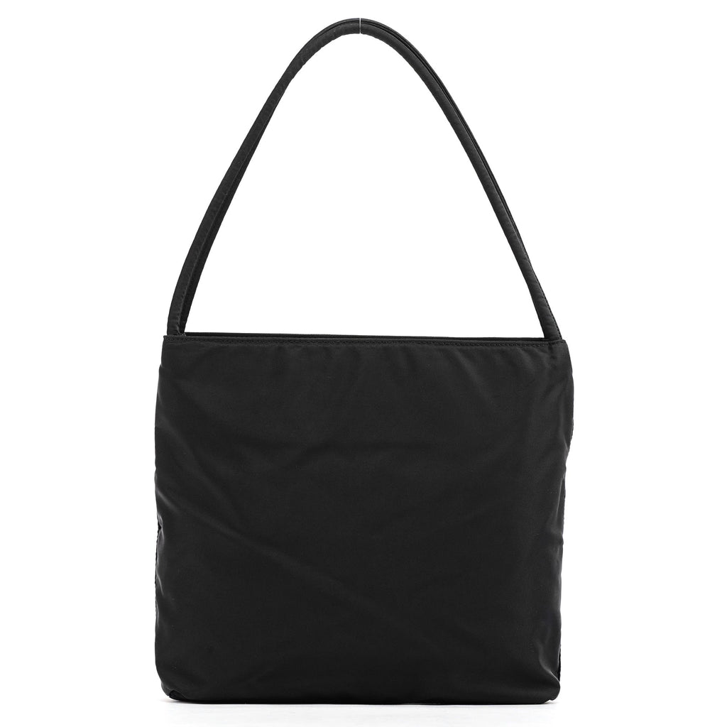 B6243 Black Tessuto City Tote Bag