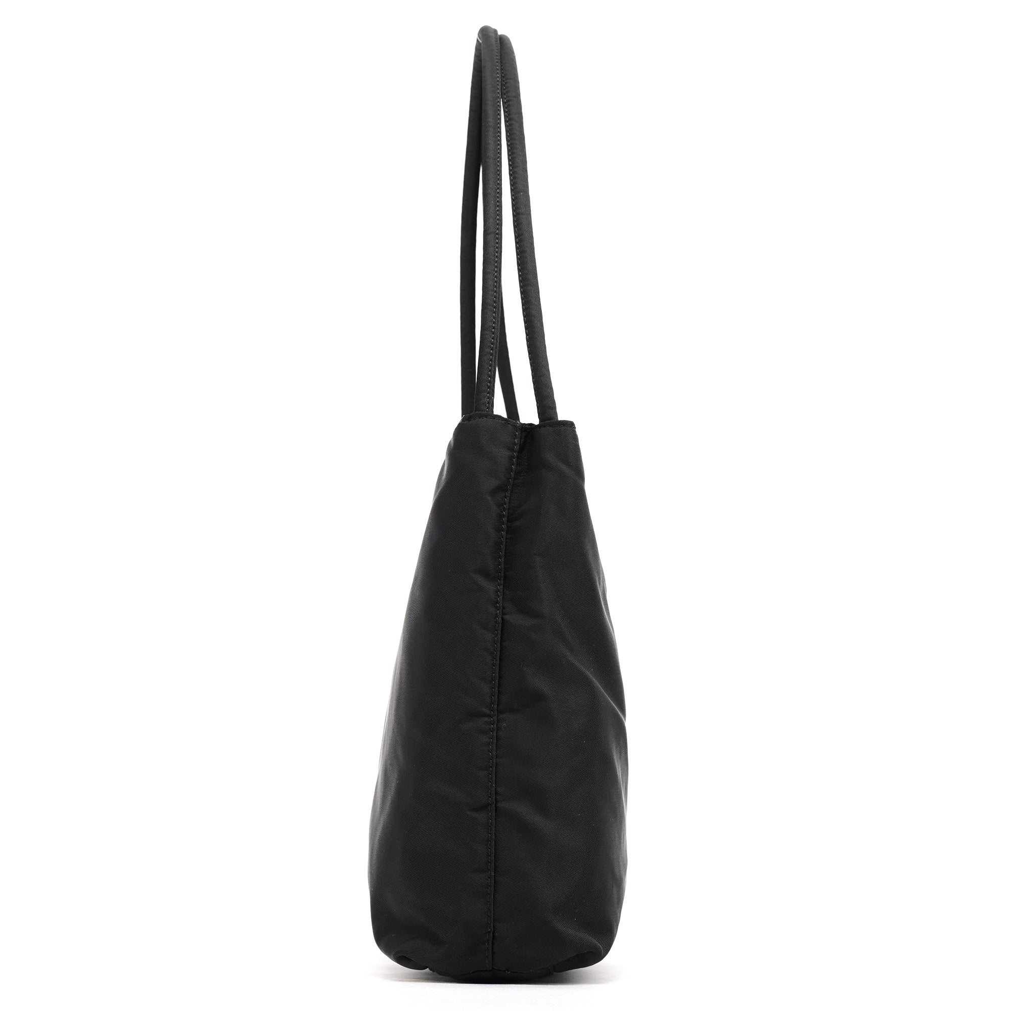 B6243 Black Tessuto City Tote Bag