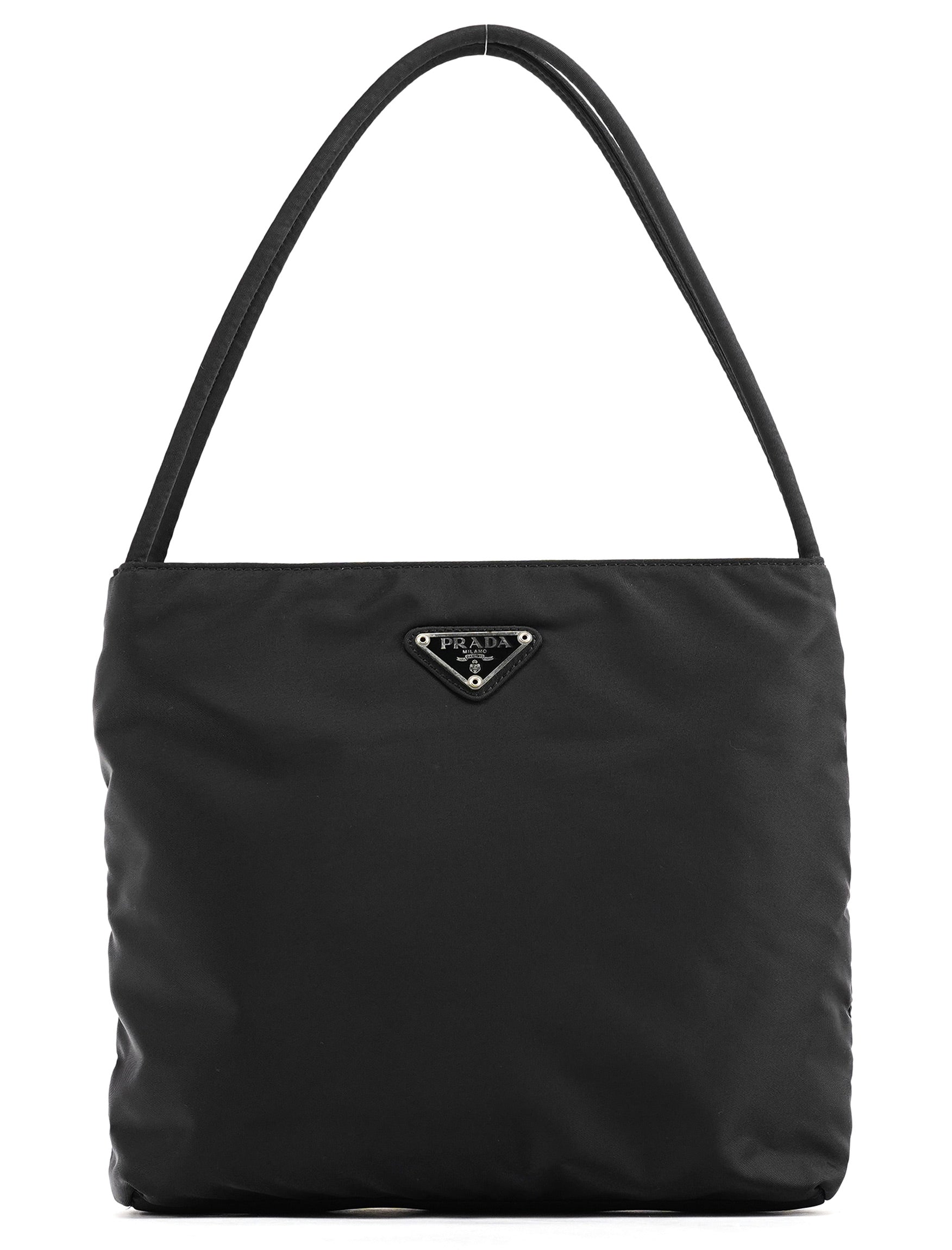 B6243 Black Tessuto City Tote Bag