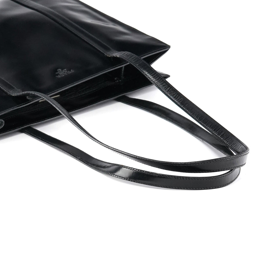 B6317 1995 Black Spazzolato Sport Tote bag
