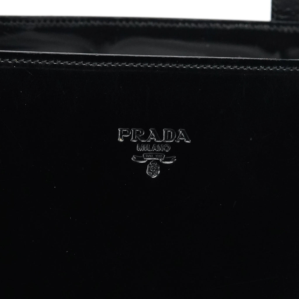 B6317 1995 Black Spazzolato Sport Tote bag