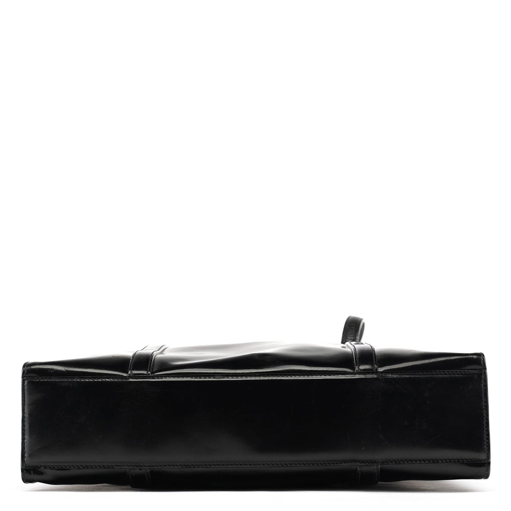 B6317 1995 Black Spazzolato Sport Tote bag