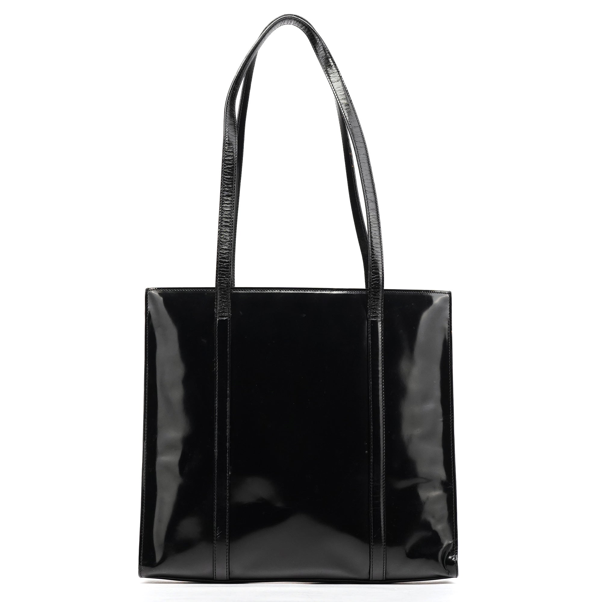 B6317 1995 Black Spazzolato Sport Tote bag