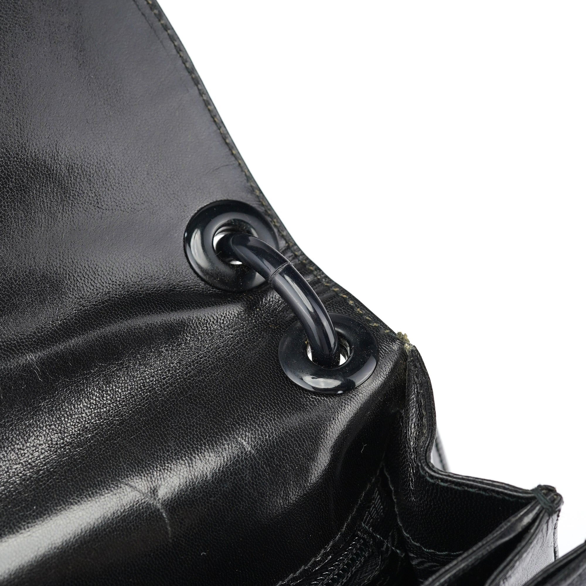 B6380 Black Madras Swing Shoulder Bag