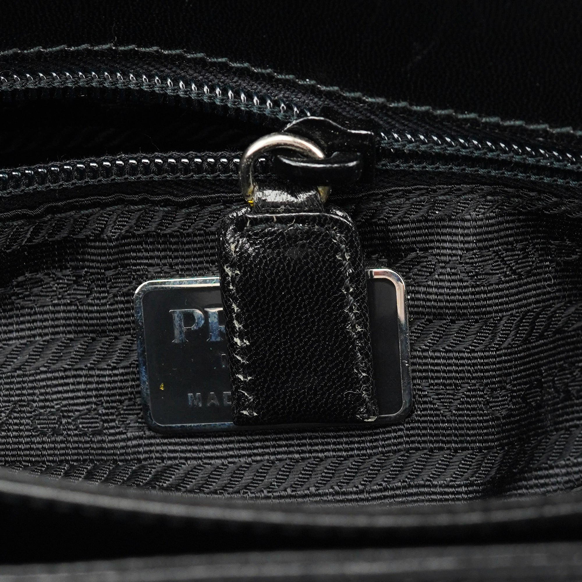 B6380 Black Madras Swing Shoulder Bag