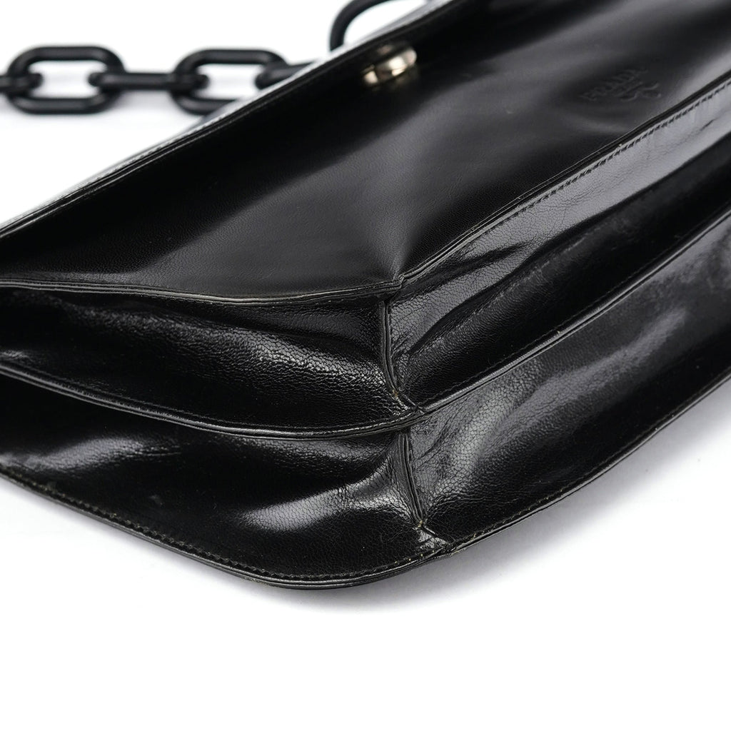 B6380 Black Madras Swing Shoulder Bag