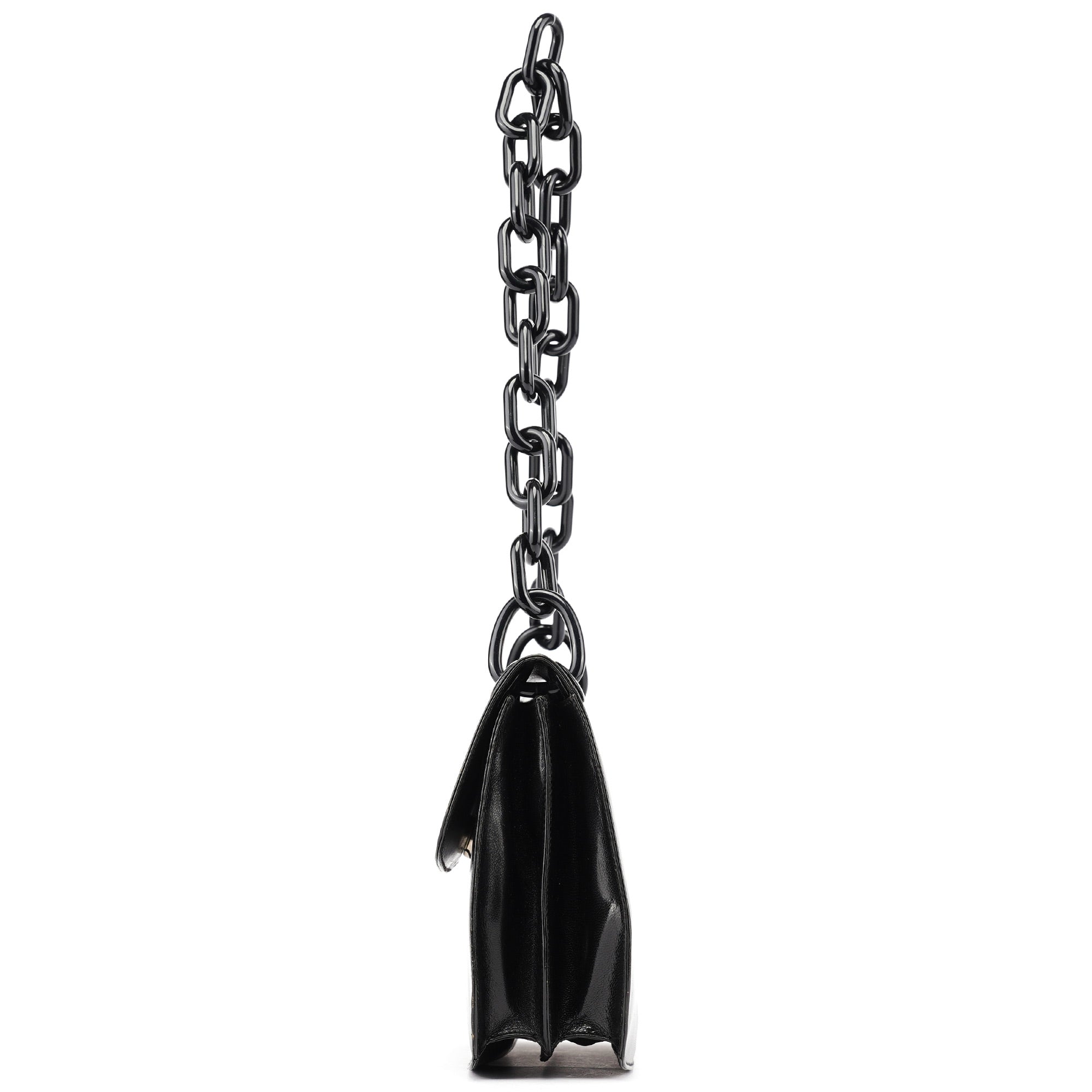 B6380 Black Madras Swing Shoulder Bag