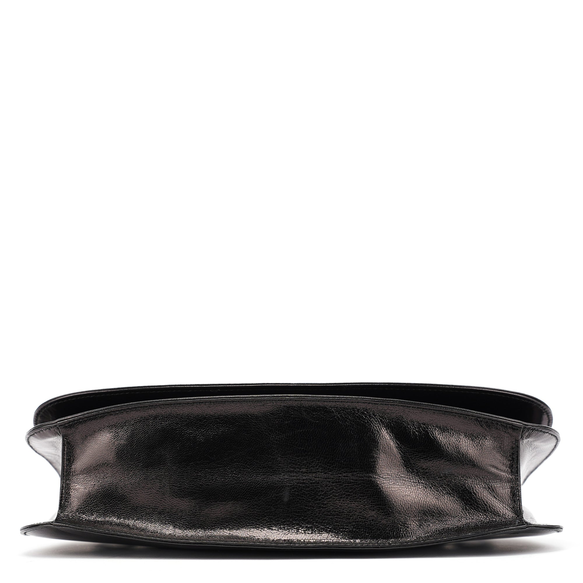 B6398 Black Madras Swing Chain Shoulder Bag
