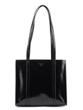 B6498 1995 Black Spazzolato Tote Bag