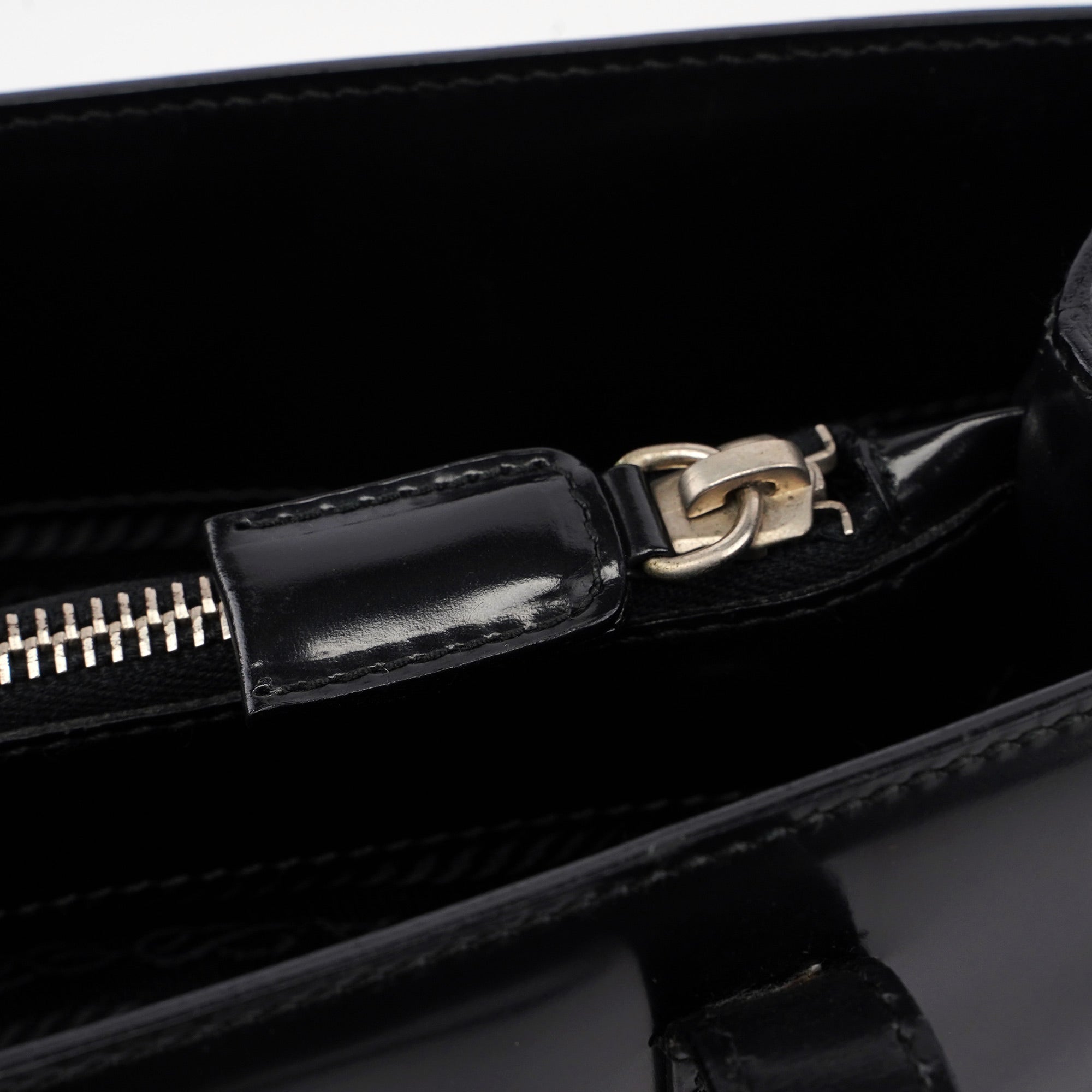 B6498 Black Spazzolato Tote