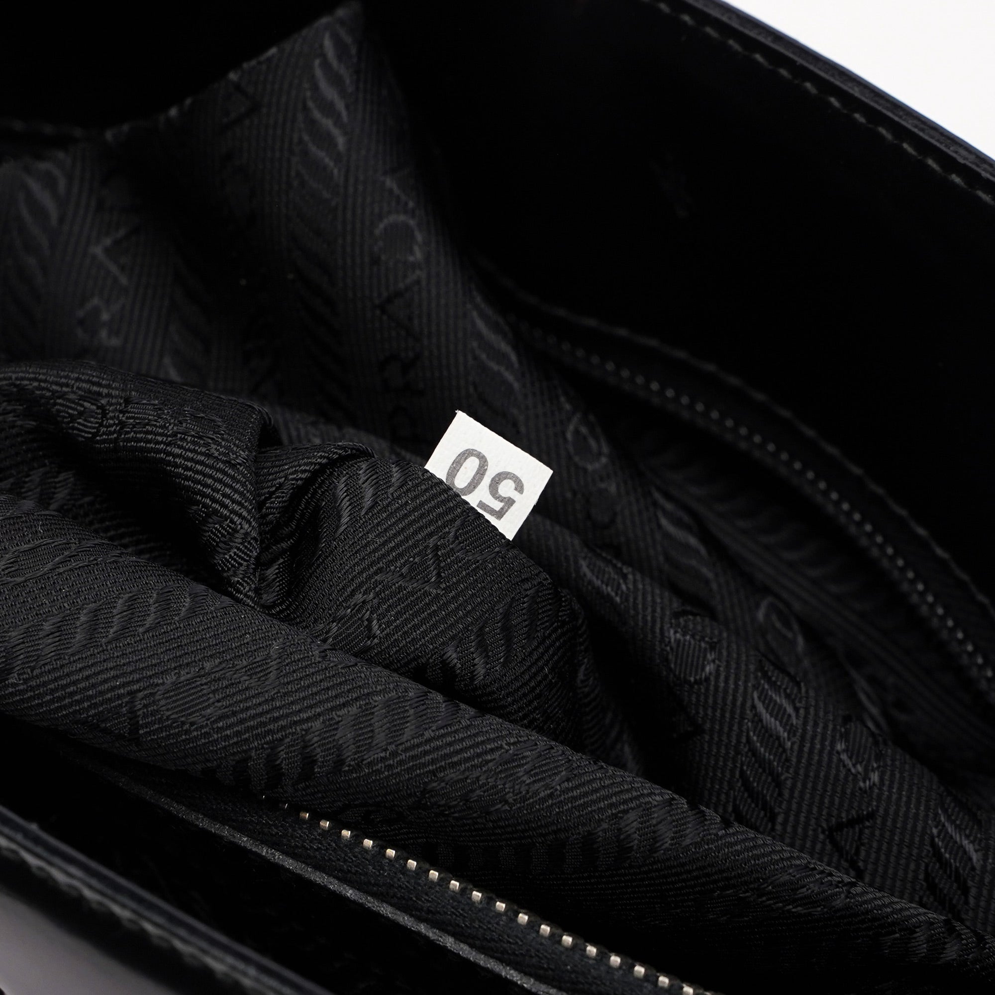 B6498 Black Spazzolato Tote
