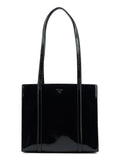 B6498 Black Spazzolato Tote Bag