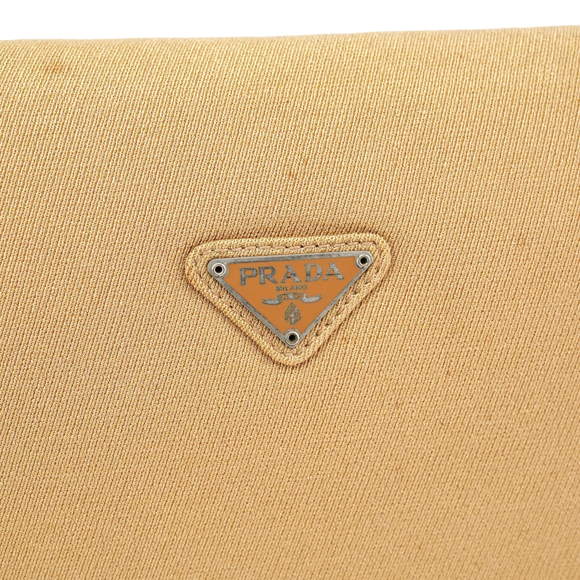 B6621 Beige Tessuto Swing Chain Shoulder Bag