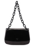 B6623 Black Madras Swing Shoulder Bag