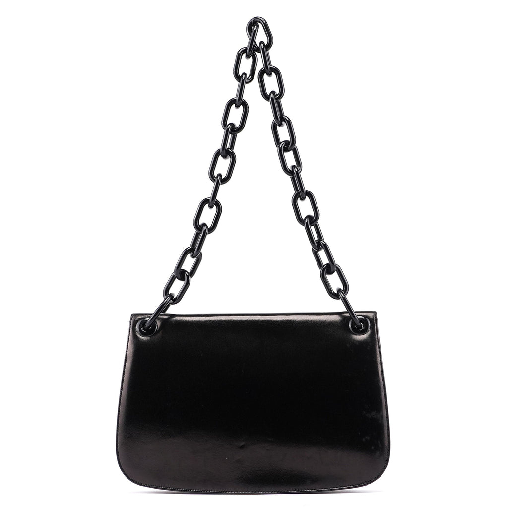 B6623 Black Madras Swing Shoulder Bag