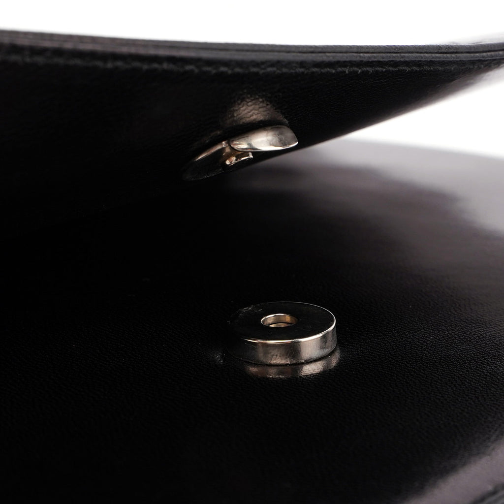B6623 Black Madras Swing Shoulder Bag