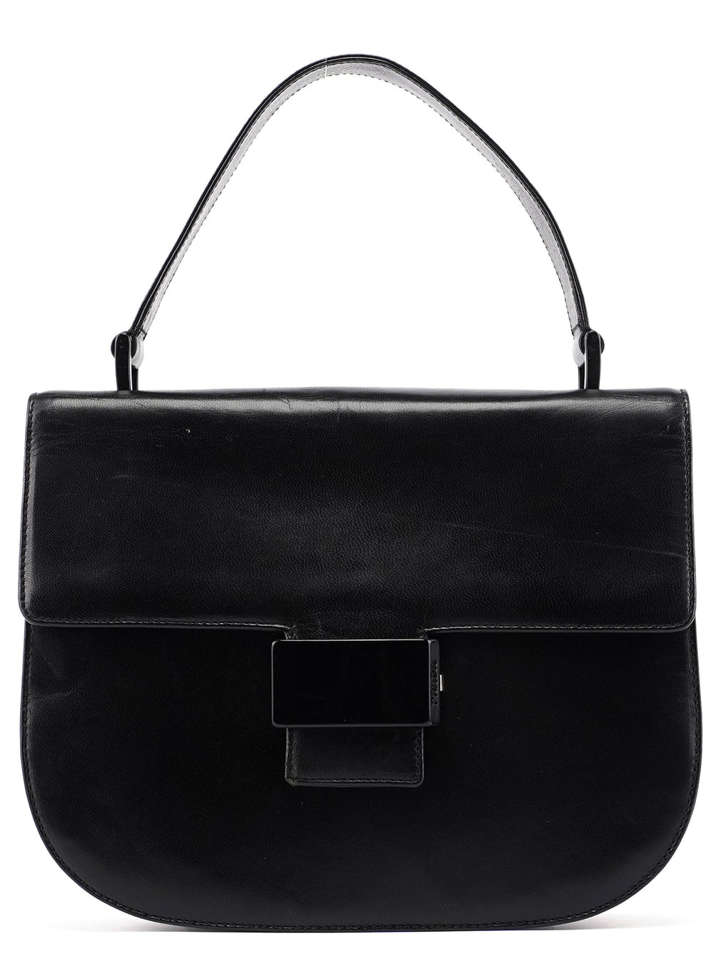 B6659 Black Madras Bachel Bag