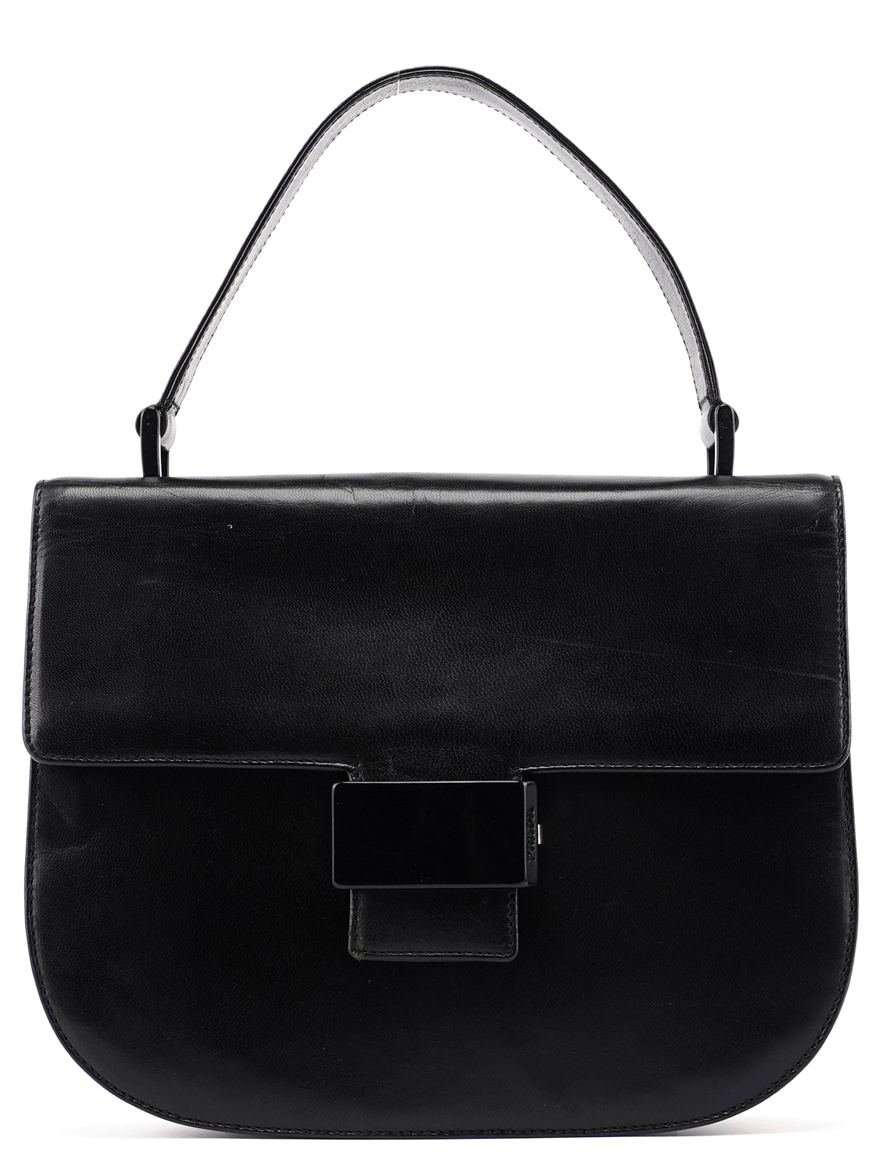 B6659 Black Madras Bachel Bag
