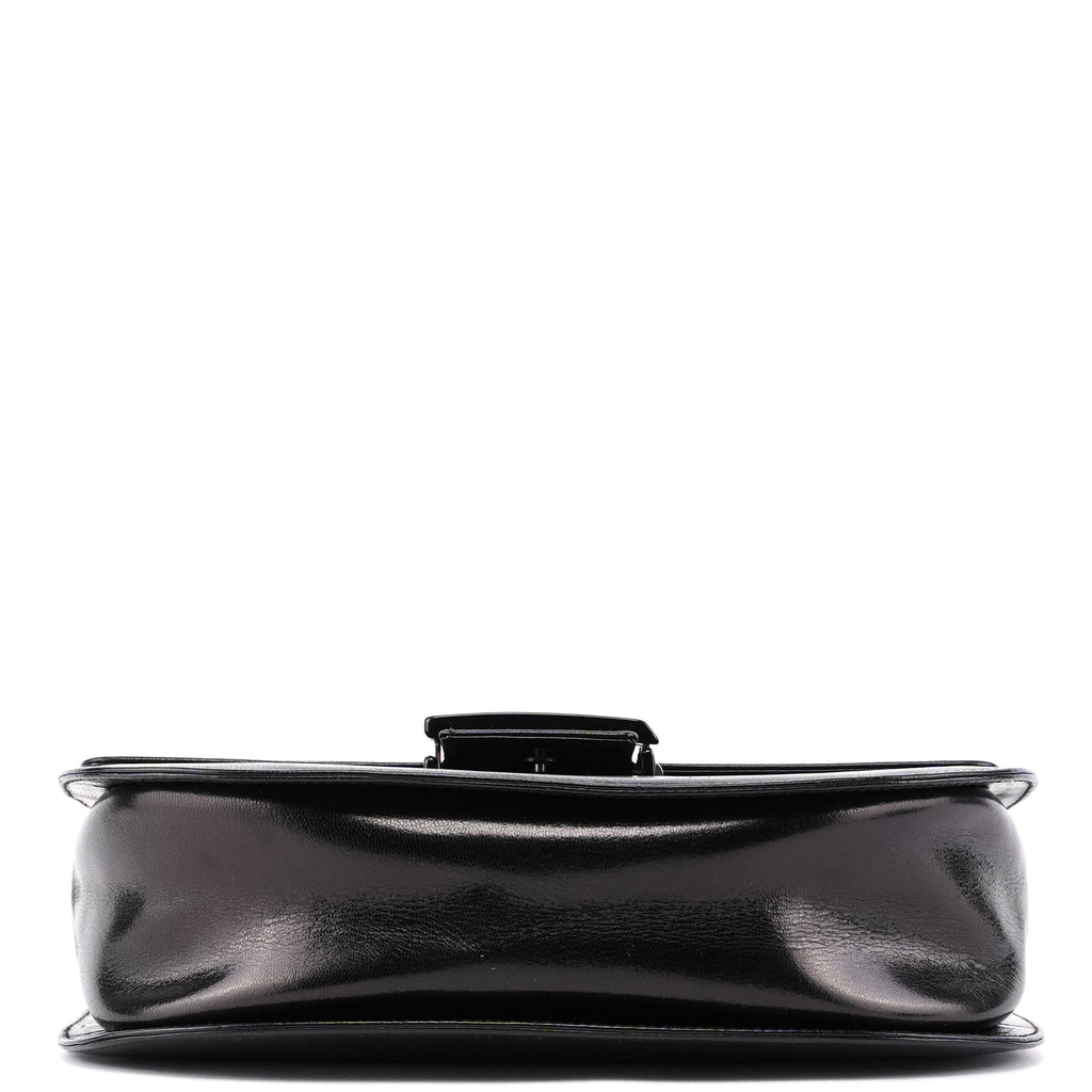 B6659 Black Madras Bachel Bag