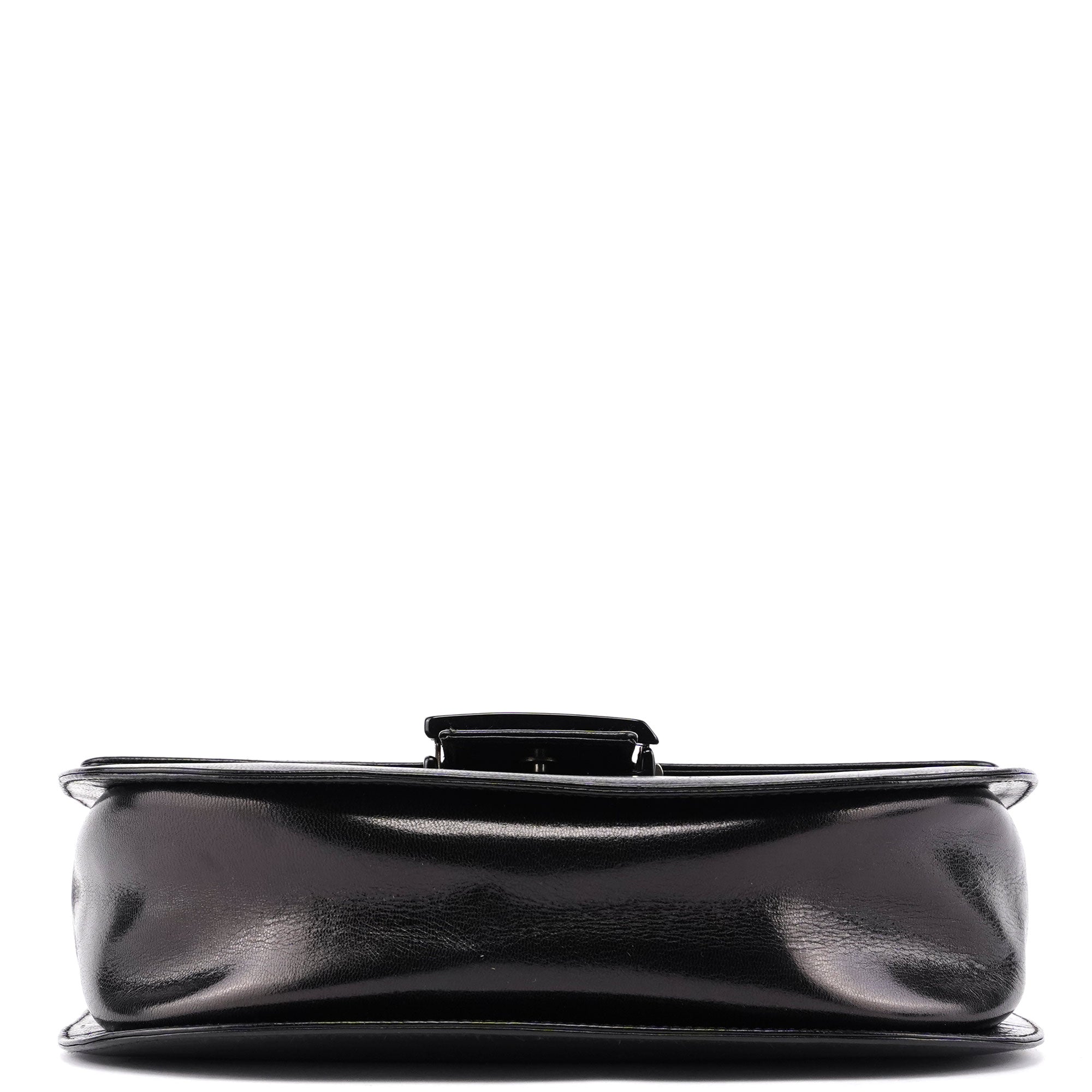B6659 Black Madras Bachel Bag