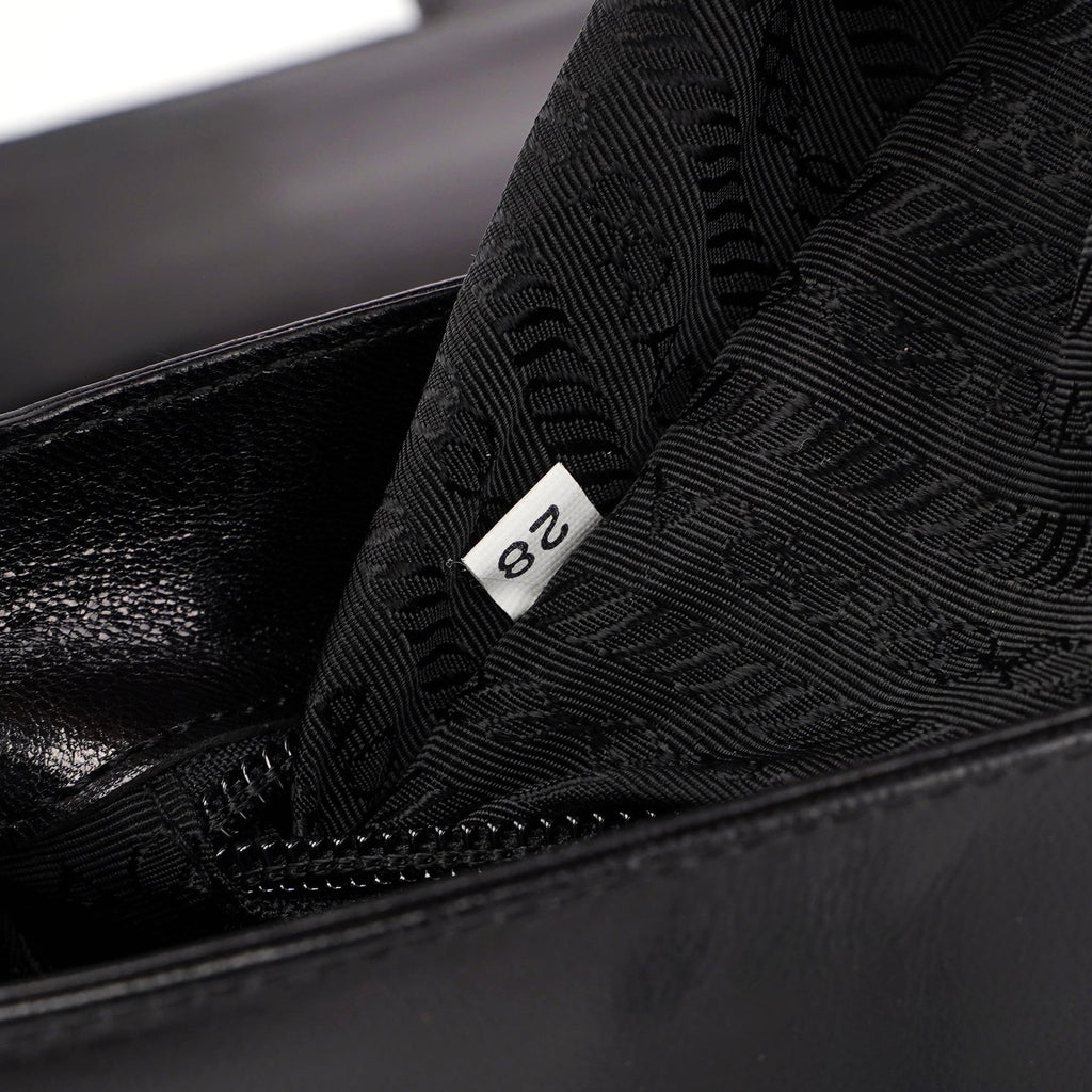 B6659 Black Madras Bachel Bag
