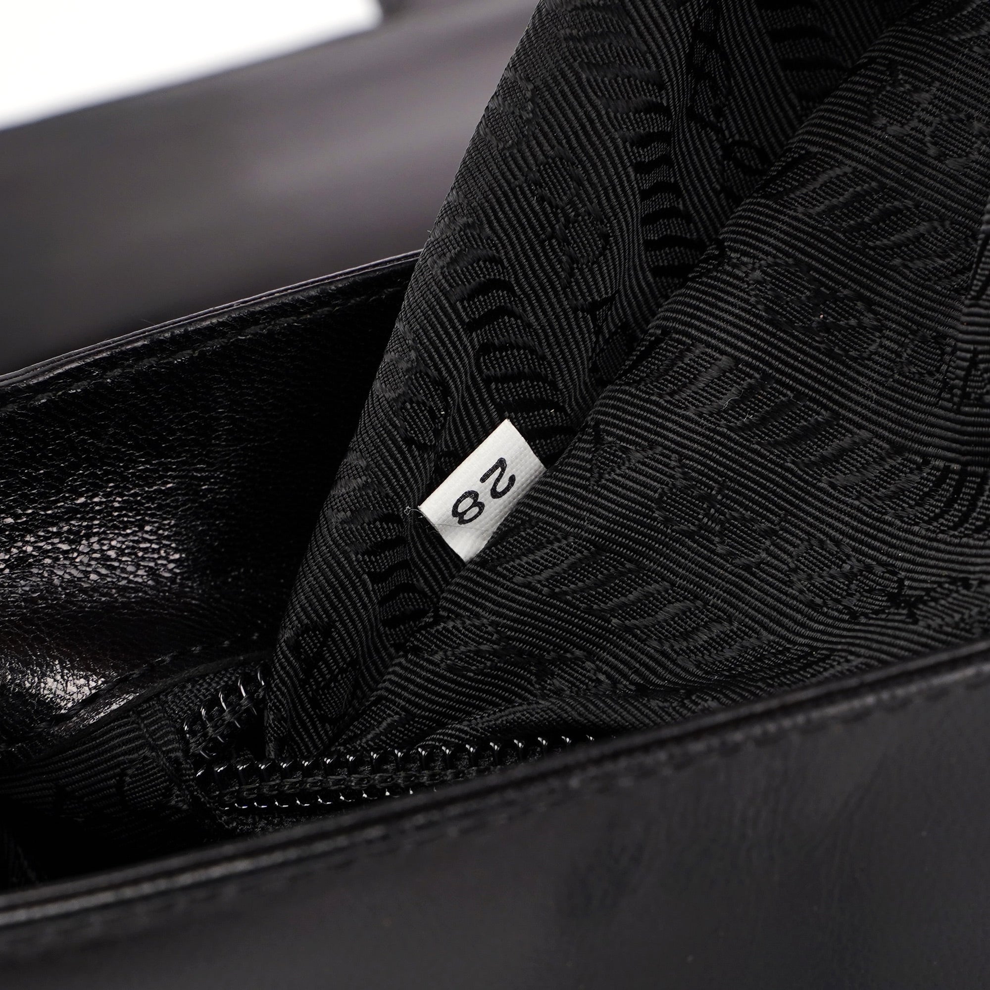 B6659 Black Madras Bachel Bag