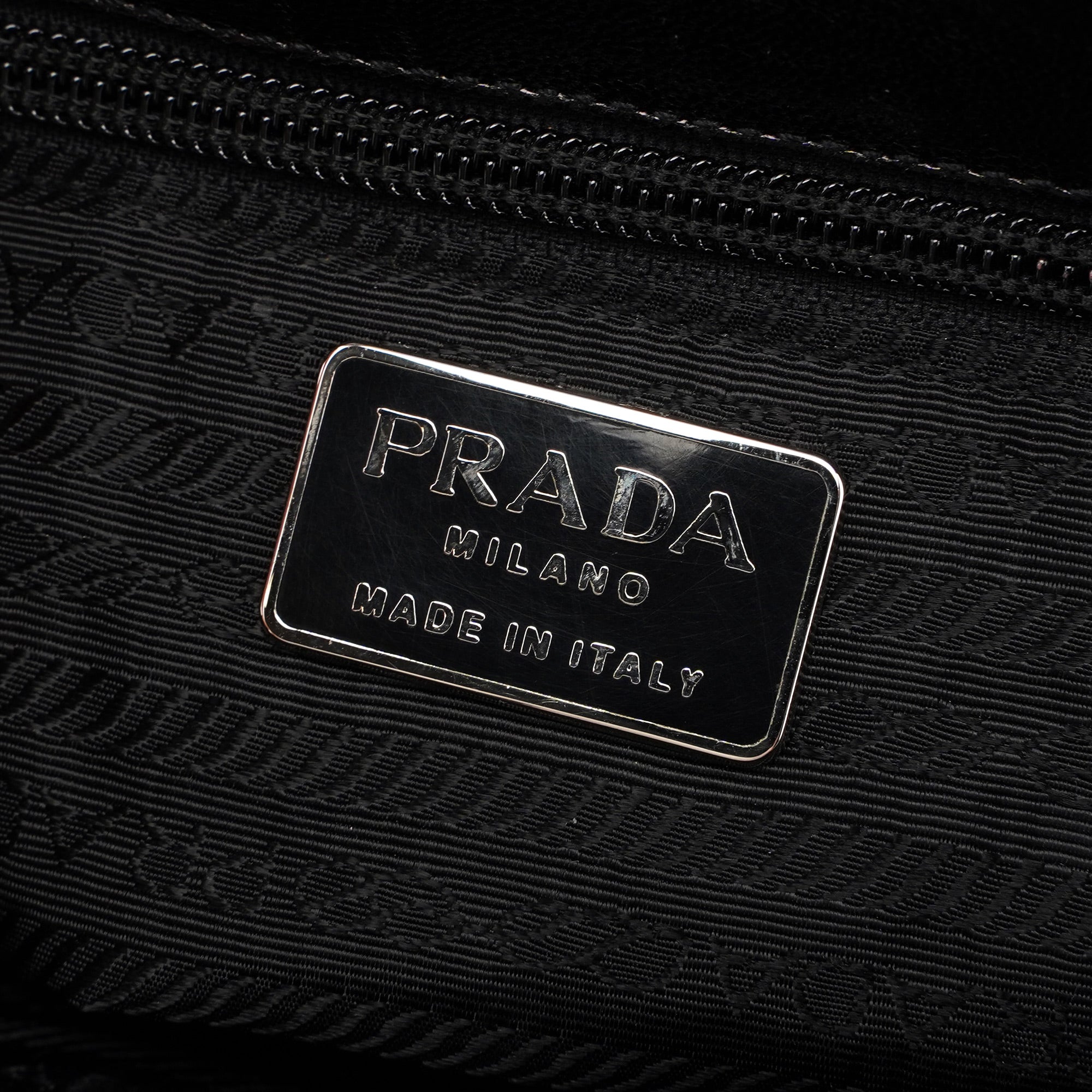 B6659 Black Madras Bachel Bag