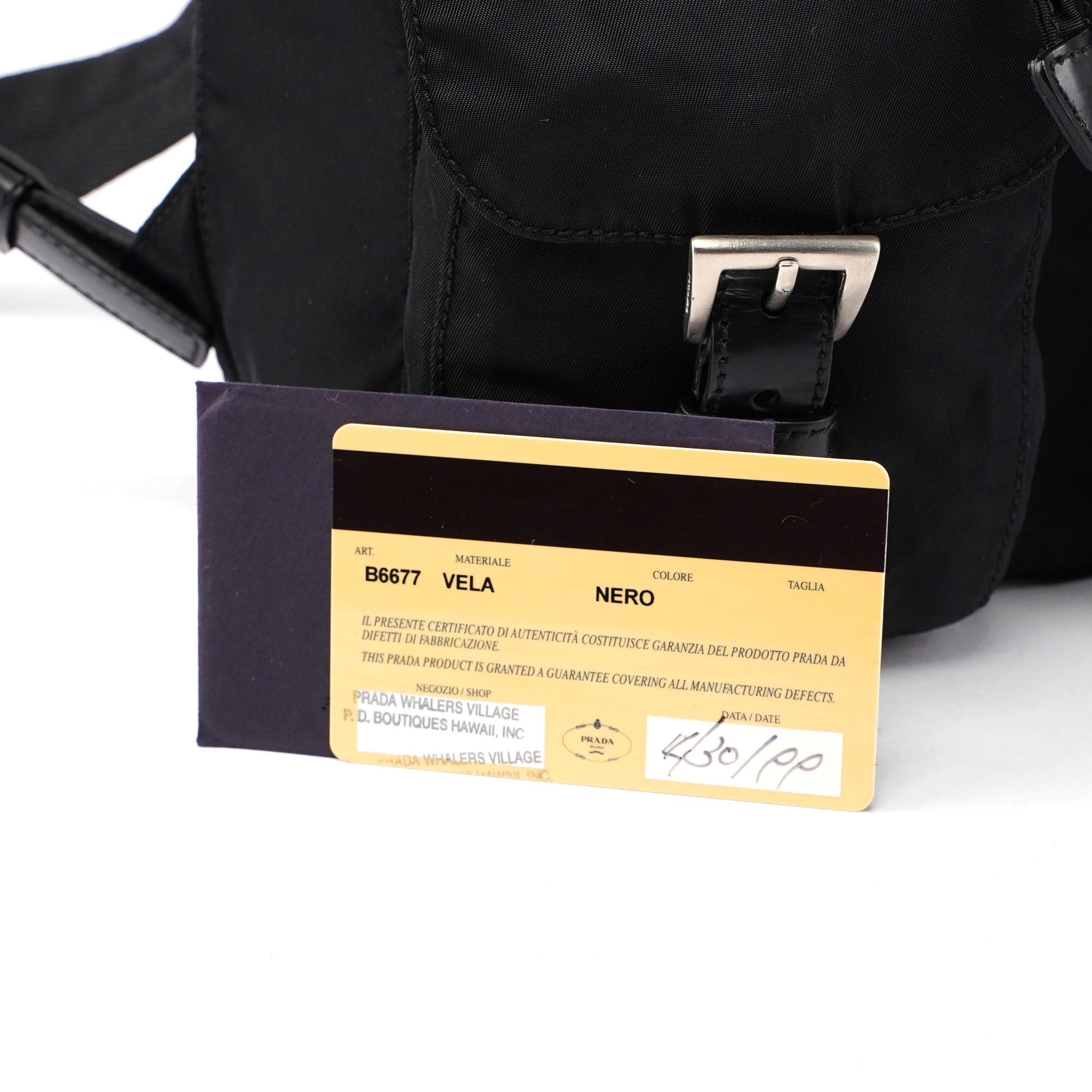 B6677 Black Backpack