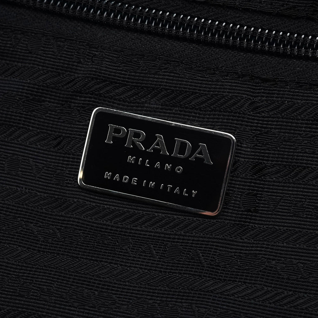 B6677 Black Nylon Backpack