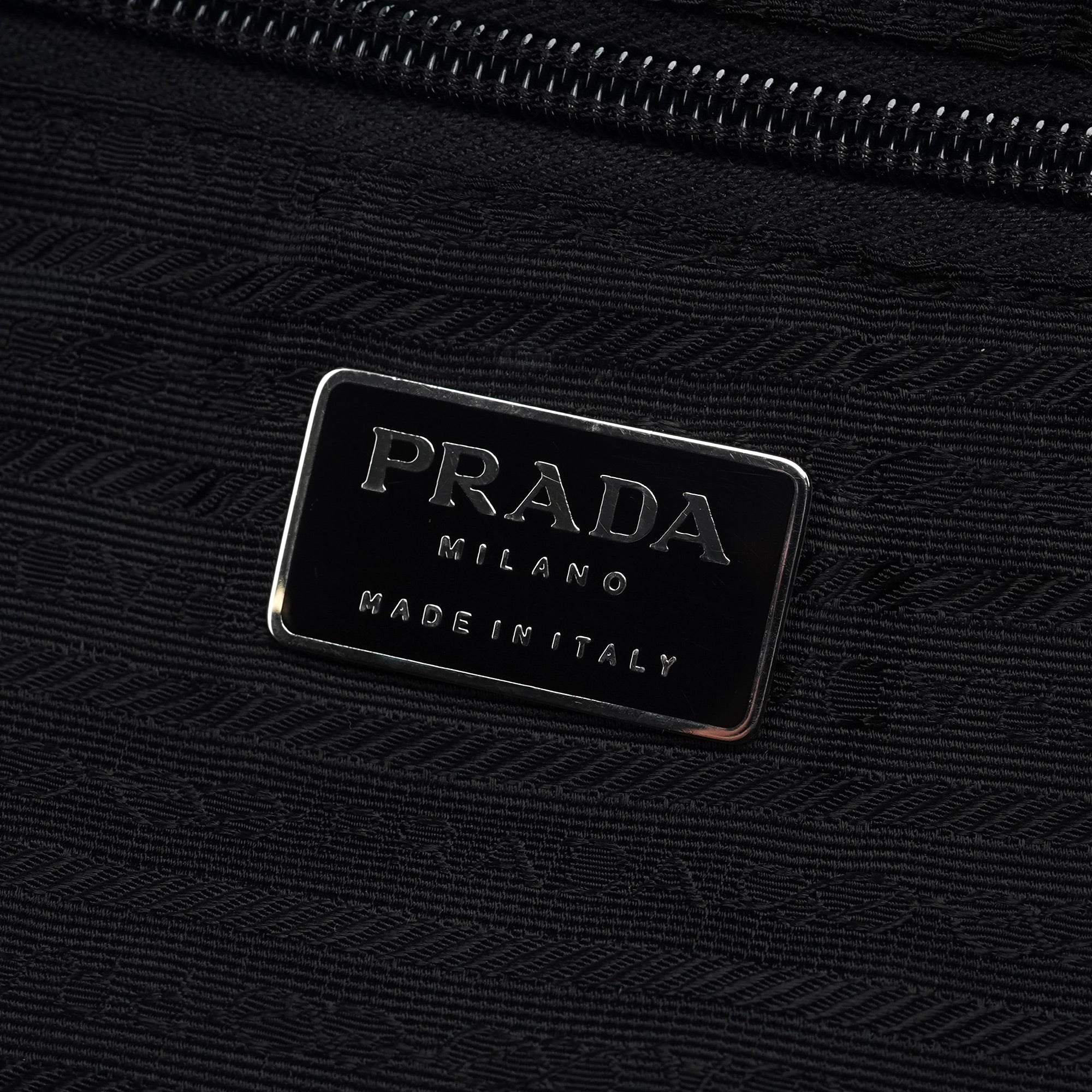 B6677 Black Nylon Backpack