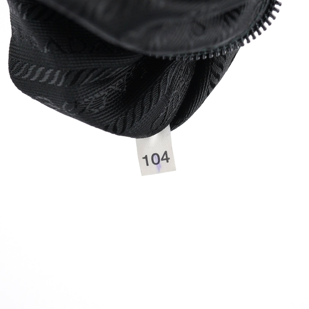 B6677 Black Tessuto Vela Backpack