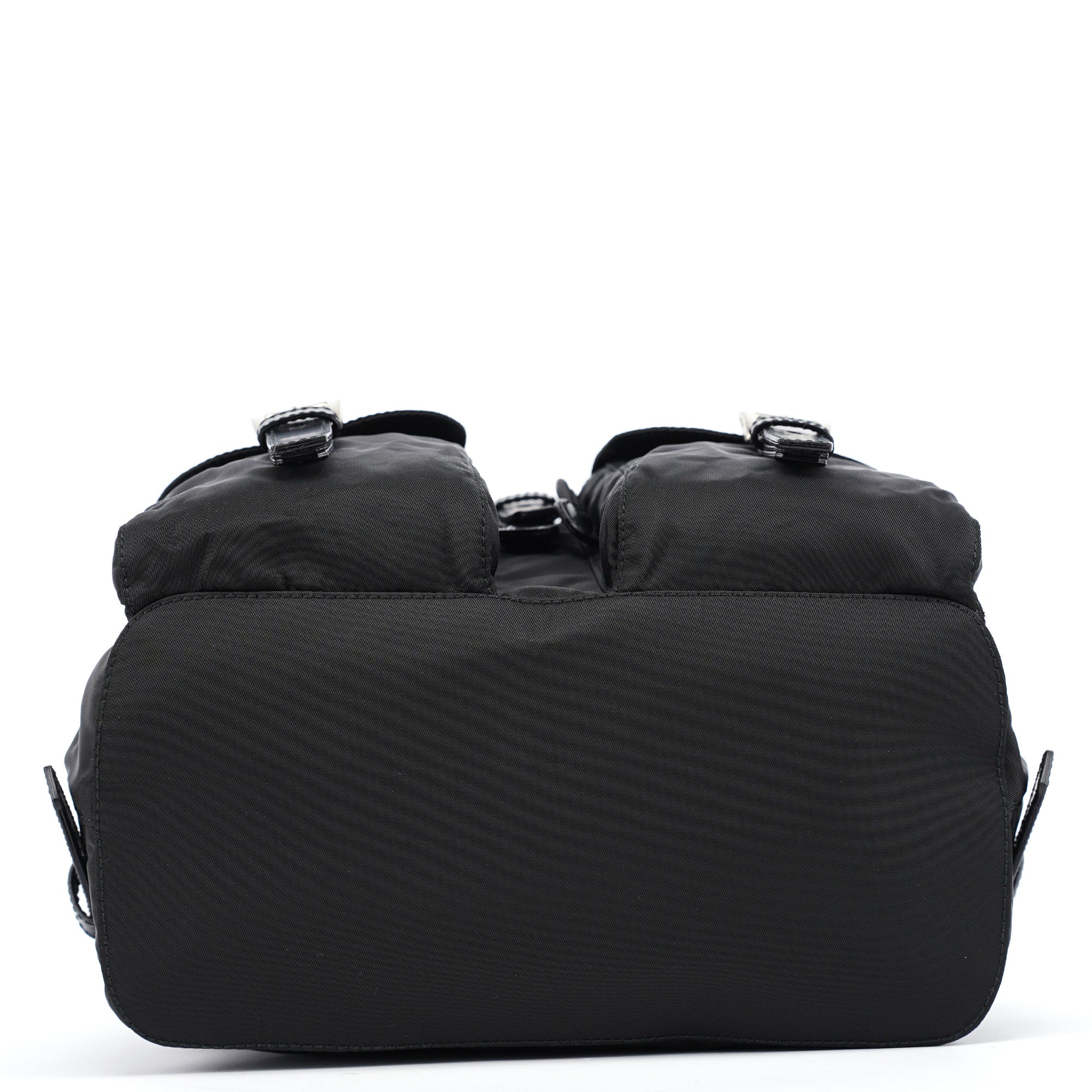 B6677 Black Tessuto Vela Backpack