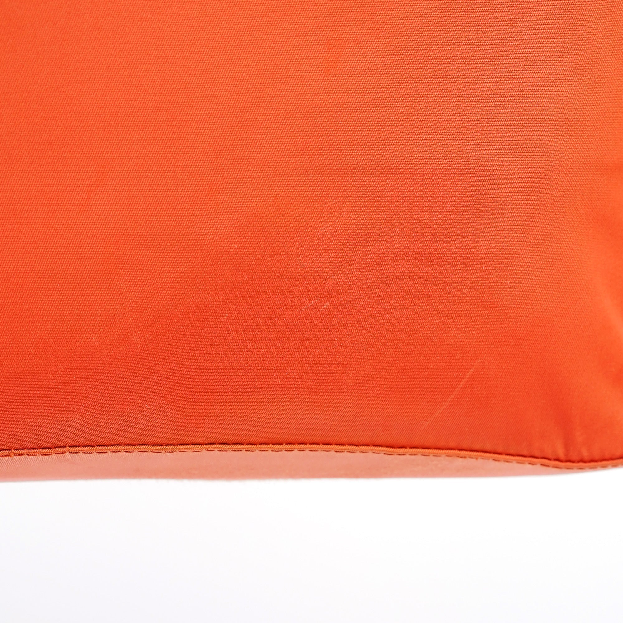 B6677 Orange Tessuto Vela Nylon Backpack