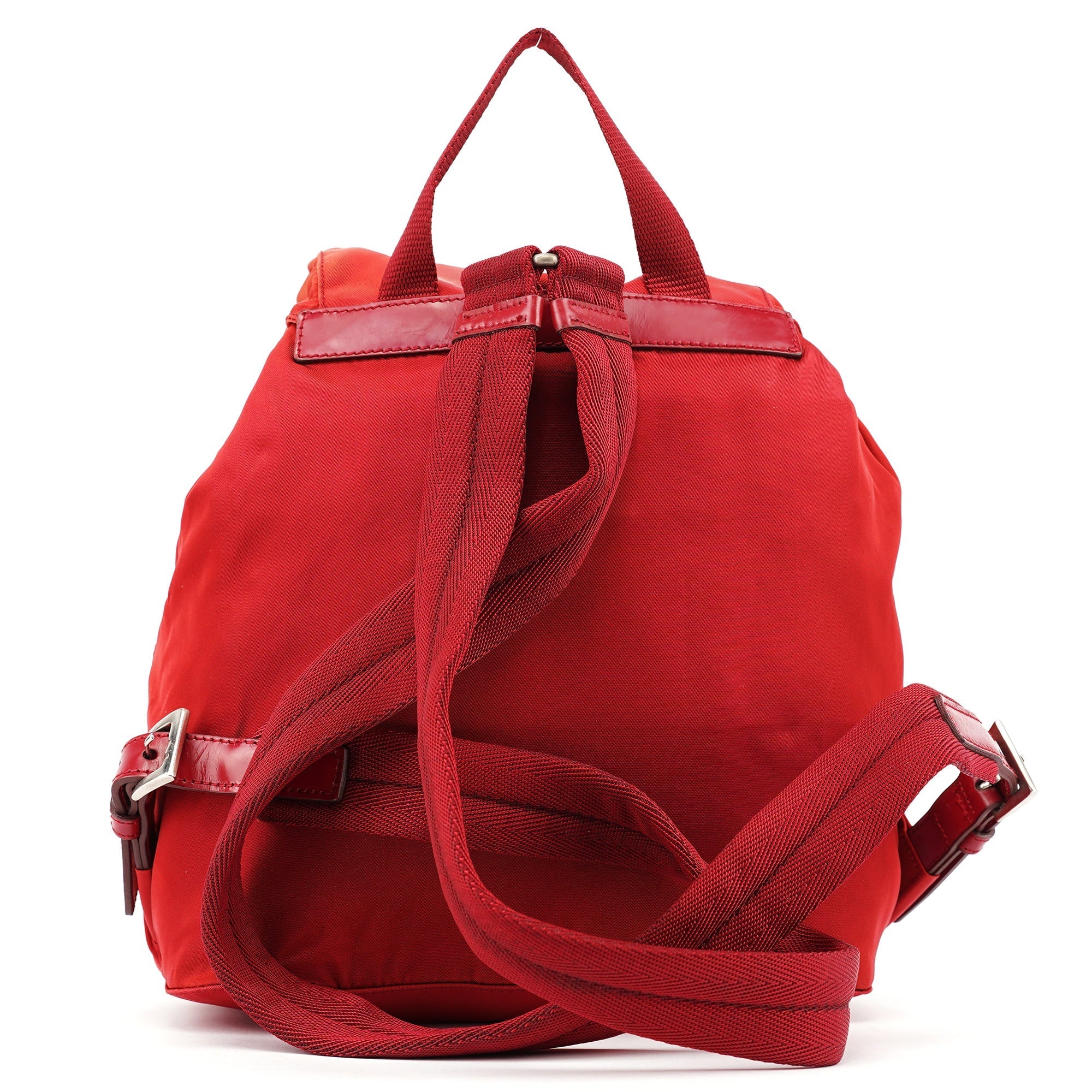 B6677 Red Tessuto Nylon Backpack