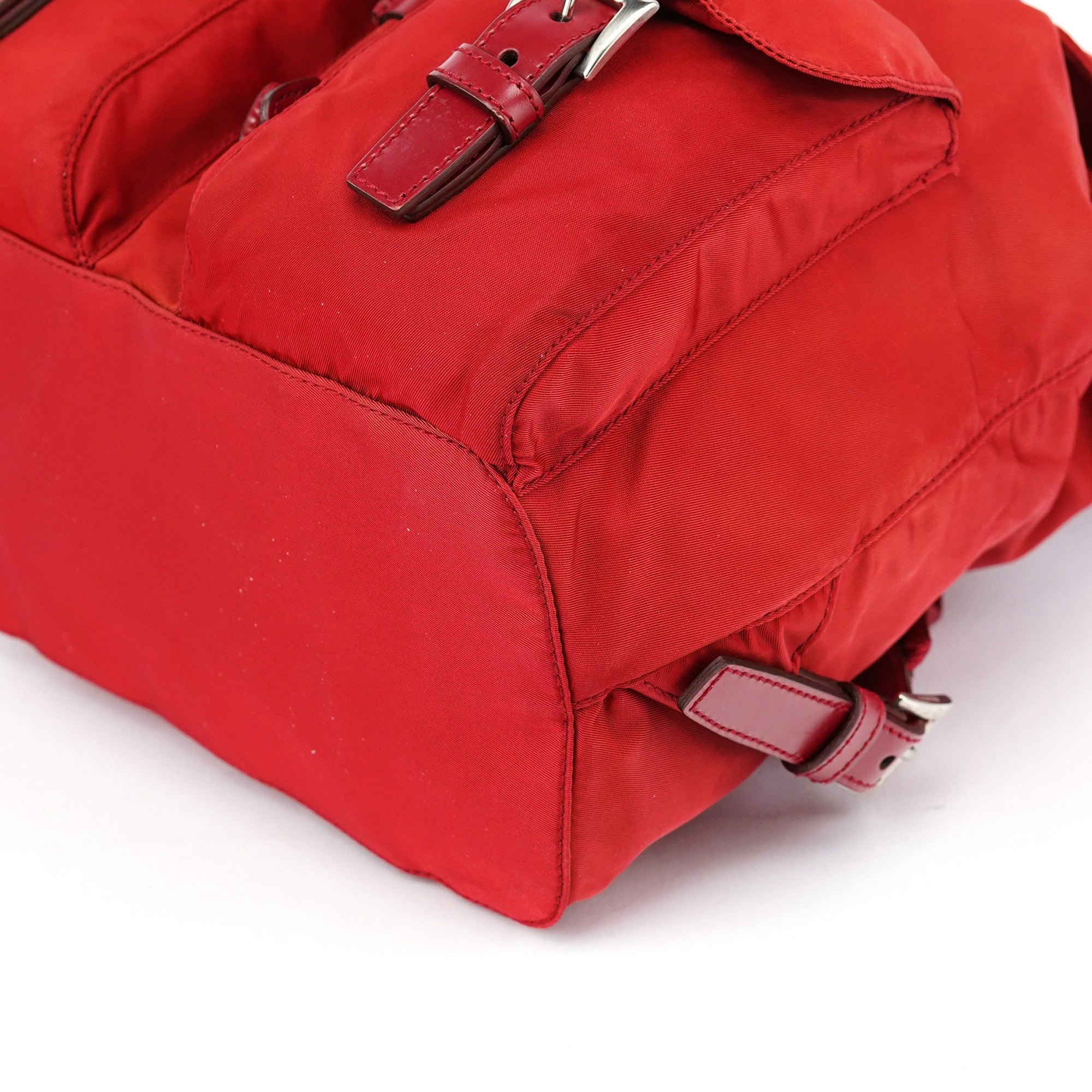 B6677 Red Tessuto Nylon Backpack