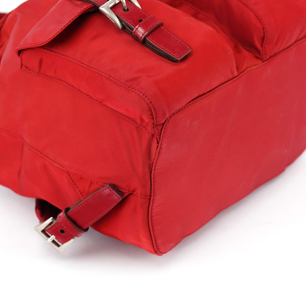 B6677 Red Tessuto Nylon Backpack