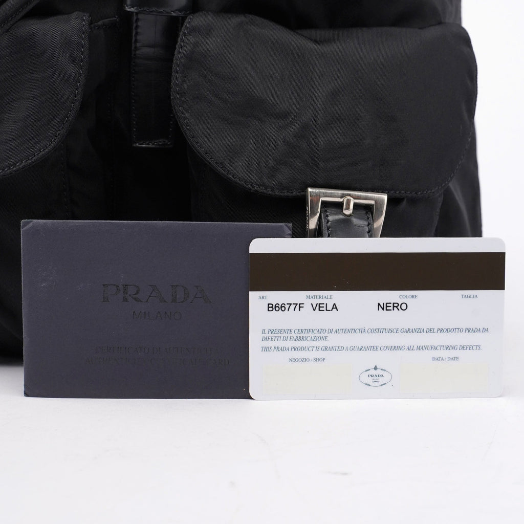 B6677F Black Backpack