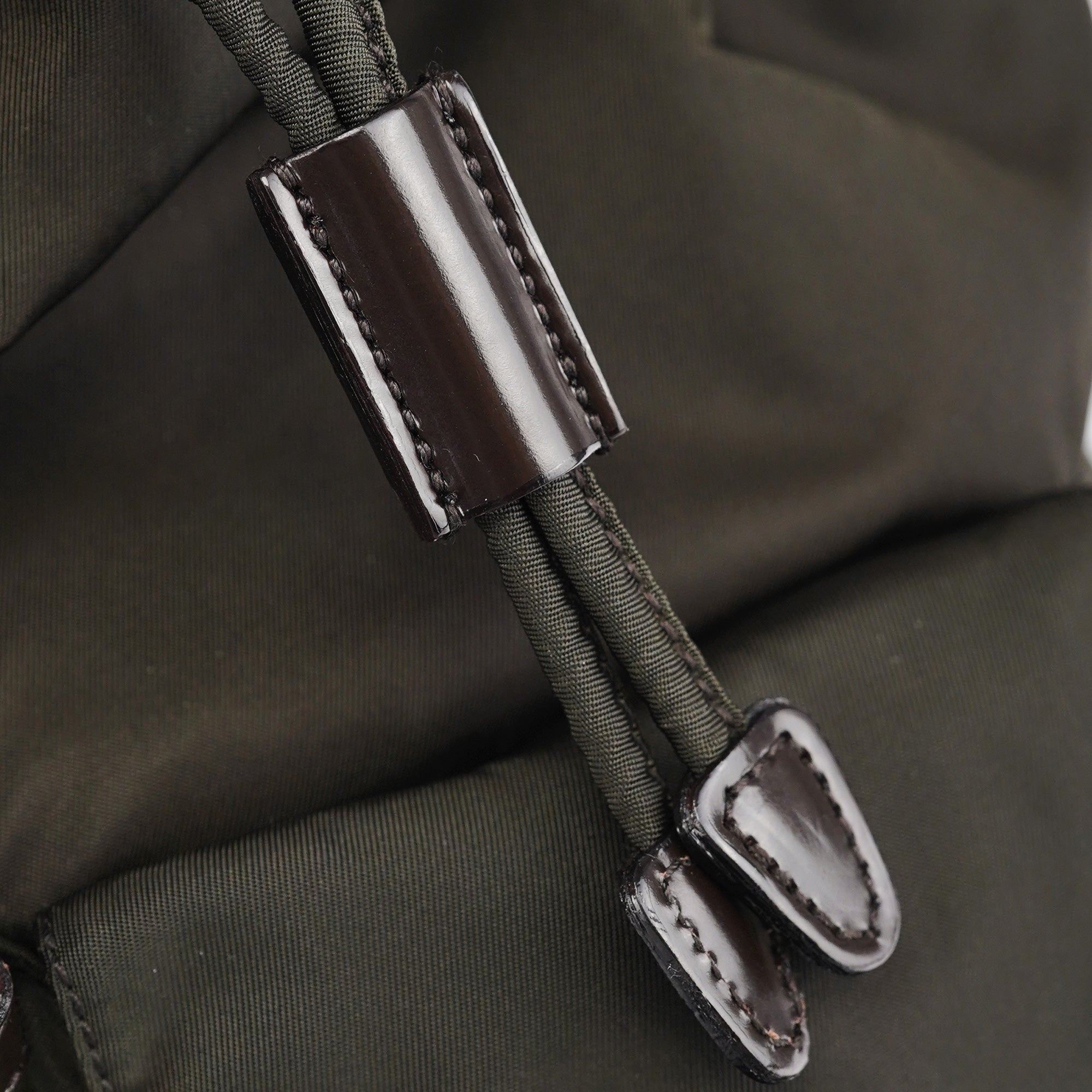 B6677F Green Tessuto Vela Backpack