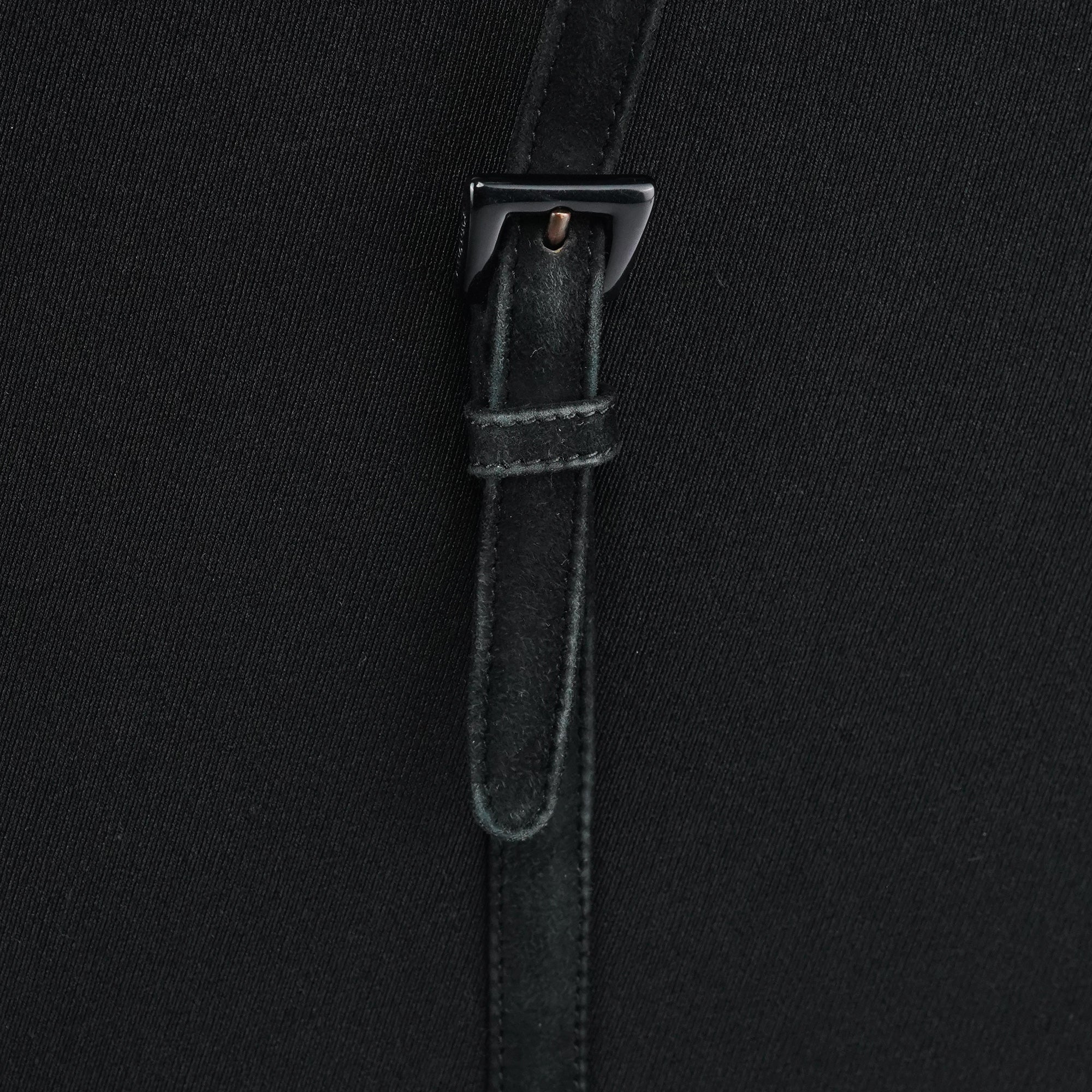 B6686 Black Tessuto Nylon Mesh Tote Bag