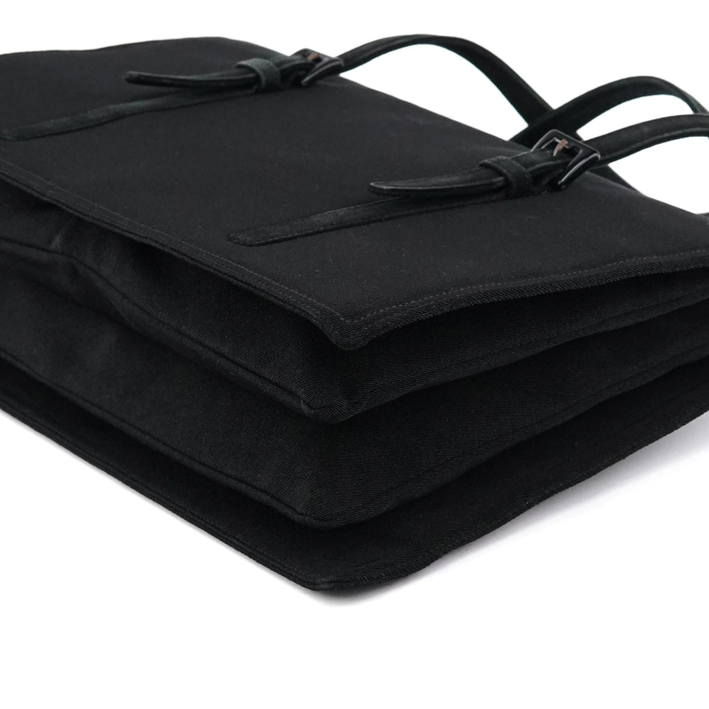 B6686 Black Tessuto Nylon Mesh Tote Bag