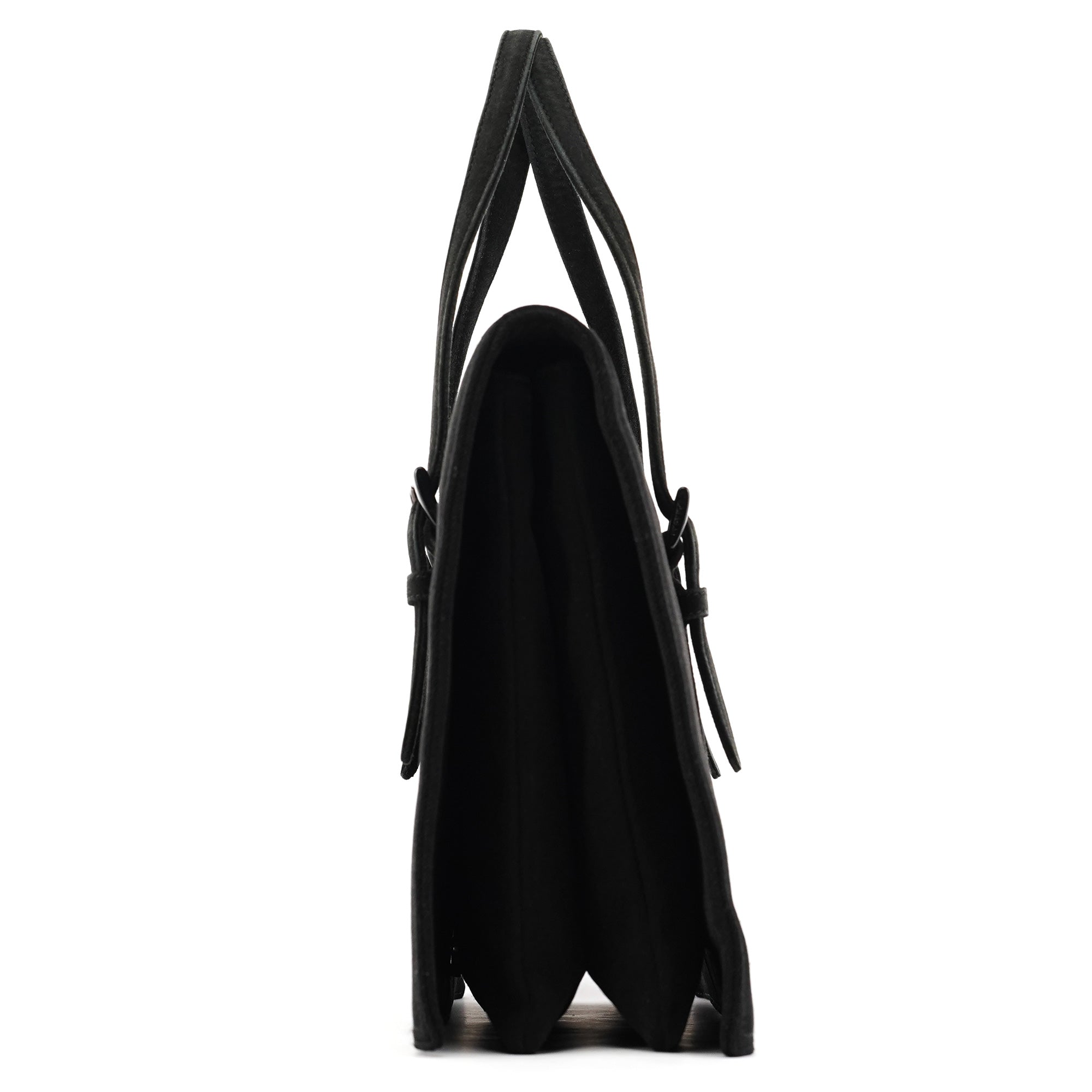 B6686 Black Tessuto Nylon Mesh Tote Bag