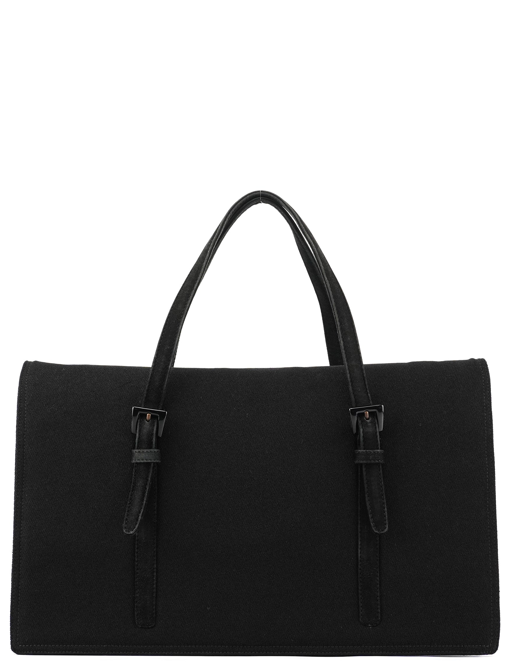 B6686 Black Tessuto Nylon Mesh Tote Bag
