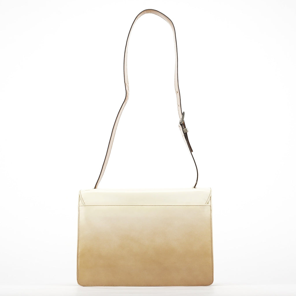 B7300 Beige Spazzolato Crossbody Bag