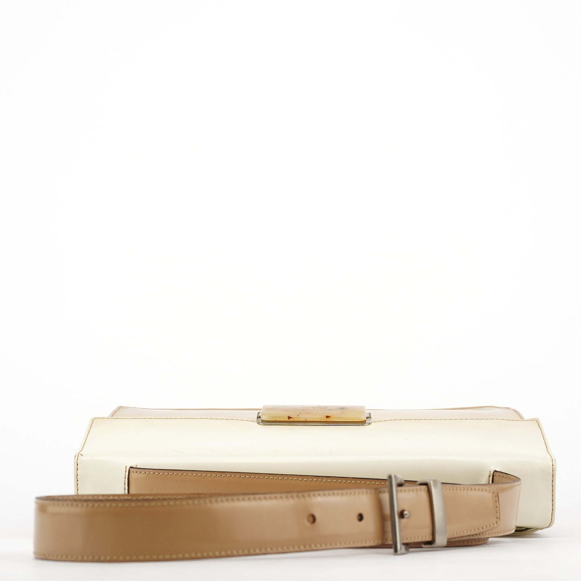 B7300 Beige Spazzolato Crossbody Bag