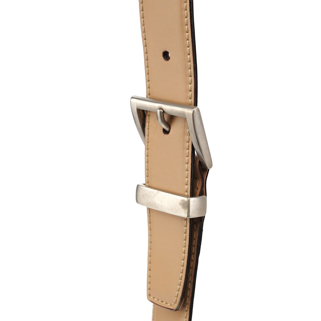 B7300 Beige Spazzolato Crossbody Bag