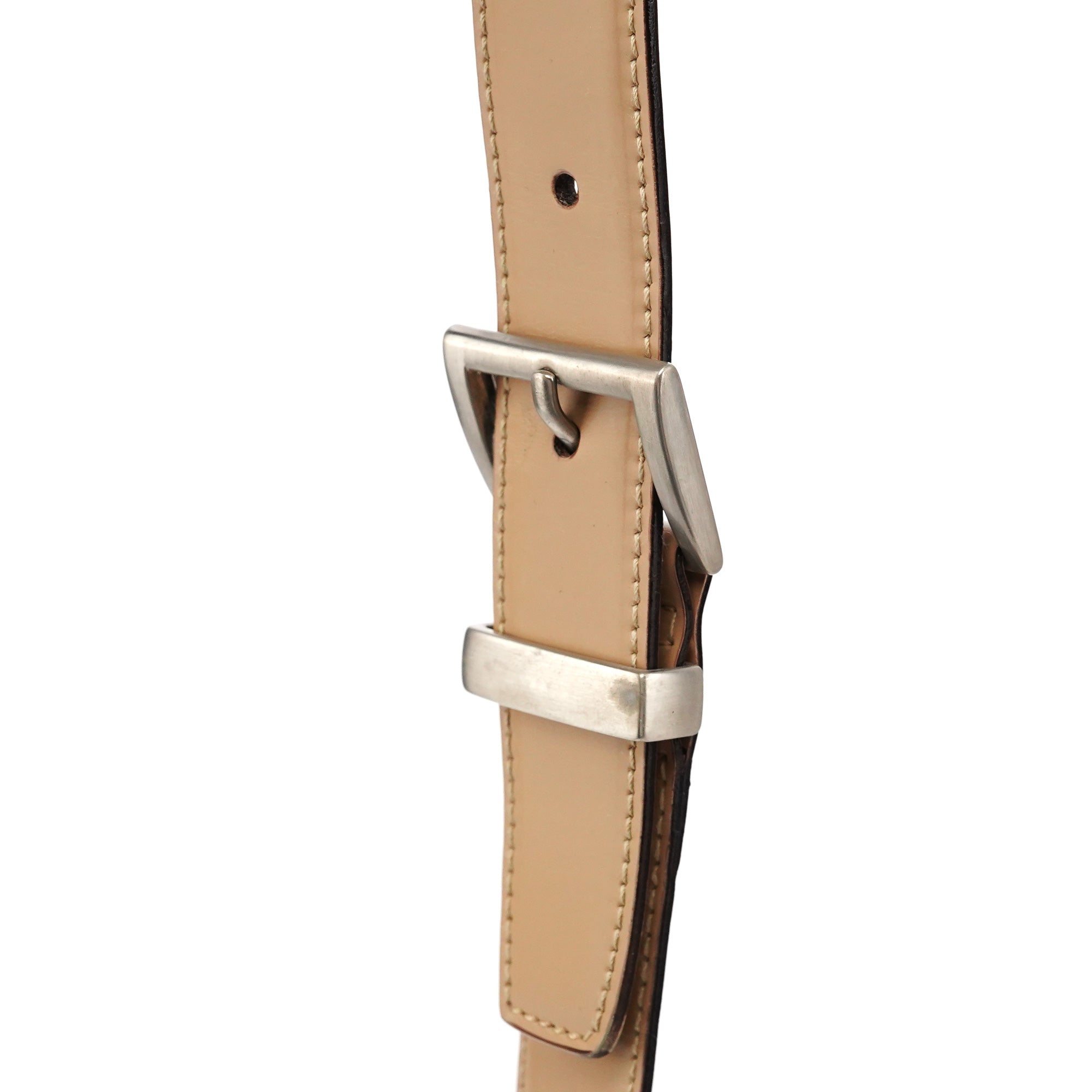 B7300 Beige Spazzolato Crossbody Bag