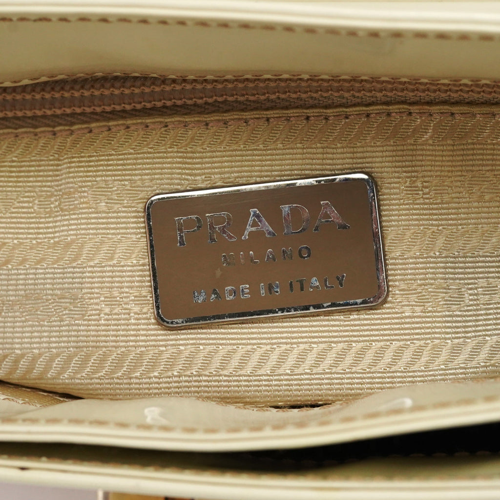 B7300 Beige Spazzolato Crossbody Bag