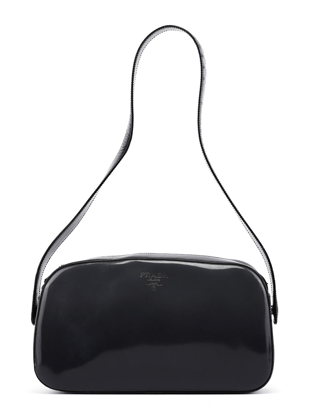 B7446 Anthracite Spazzolato Swivel Shoulder Bag