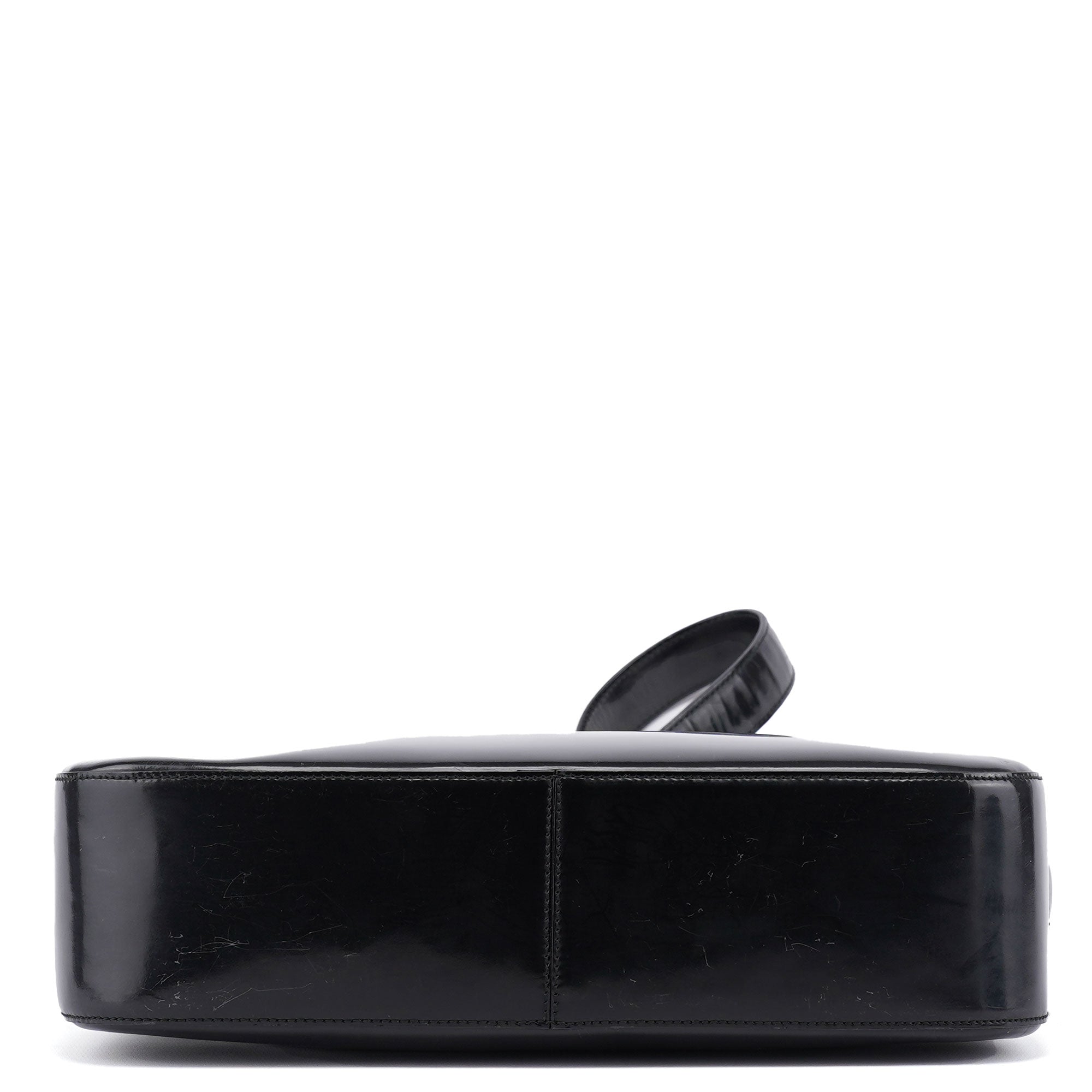 B7446 Anthracite Spazzolato Swivel Shoulder Bag